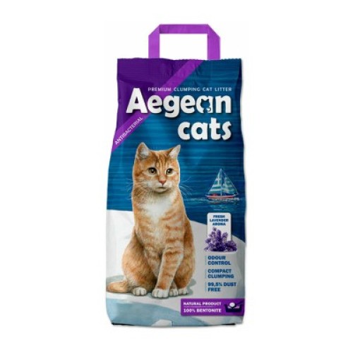 Άμμος AEGEAN CATS λεβάντα 5kg