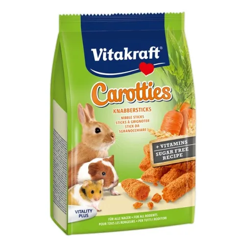 Carotties 50gr Μπαστουνάκια με Καρότα λιχουδιά για τρωκτικά
