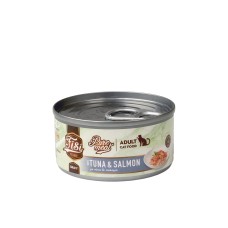 FISI PURE MEAT CAT ADULT ΤΟΝΟΣ & ΣΟΛΩΜΟΣ 80gr