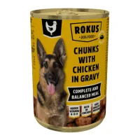 Rokus Κονσέρβα Σκύλου με Κοτόπουλο 415gr