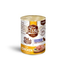 FISI Fillet Cat Adult Κοτόπουλο σε ζελέ Sterilized