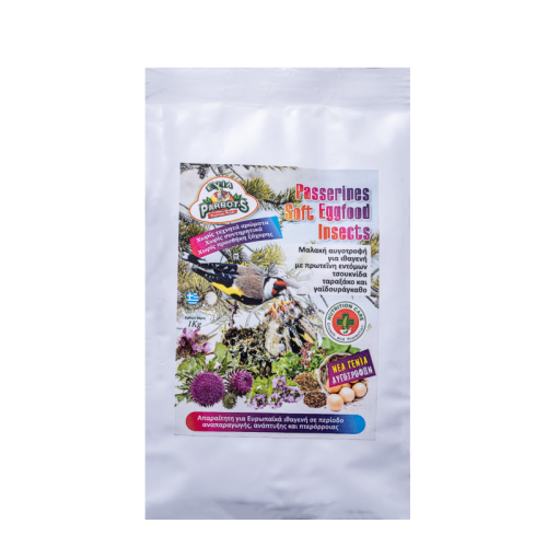 Passerines Soft Eggfood Insects 1kg