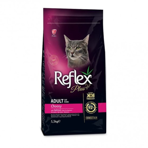 Reflex Plus Cat Adult Choosy Salmon 1.5kg