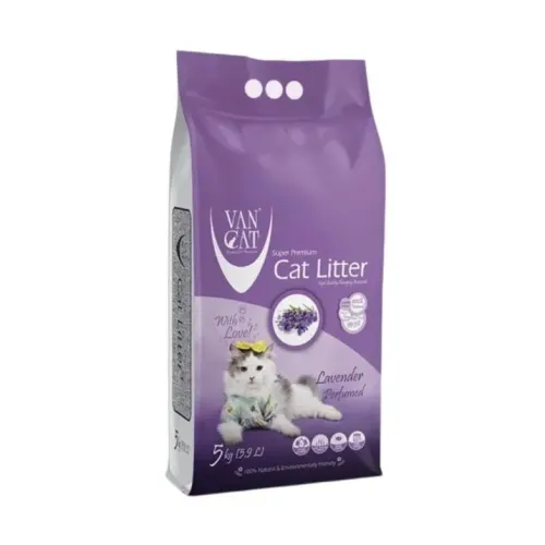 Άμμος Van Cat Lavender Clumping με Λεβάντα 5kg