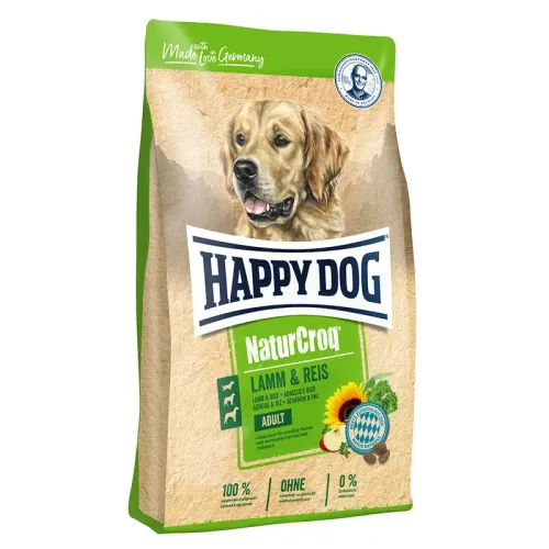 Happy Dog NaturCroq για ενήλικους σκύλους Αρνί & Ρύζι  15kg