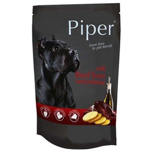 Piper Adult Συκώτι Βοδινού & Πατάτα Pouch 500gr