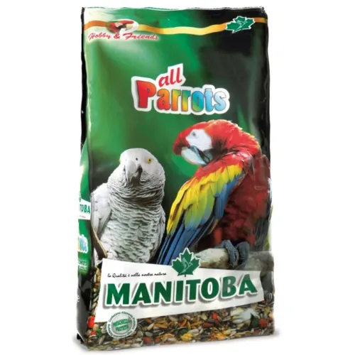 Manitoba Τροφή για Μεσαίους & Μεγάλους Παπαγάλους (All Parrots) 800gr