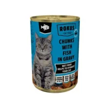 Rokus Γάτας με Ψάρι 810gr