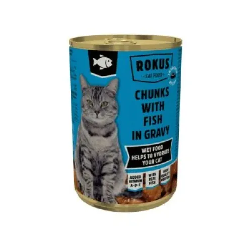 Rokus Γάτας με Ψάρι 810gr