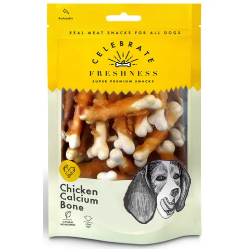 Λιχουδιές Celebrate Freshness Calcium Bone 100gr με Κοτόπουλο