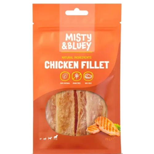 Misty & Bluey Chicken Fillet 70gr
