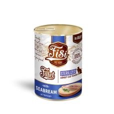 FISI Fillet Cat Adult Τσιπούρα σε ζελέ Sterilized 400gr
