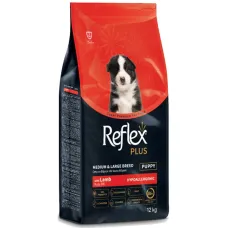 Ξηρά Τροφή Σκύλου Reflex Plus Medium & Large Junior Αρνί 12kg