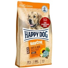 Happy Dog Naturcroq 11kg Ξηρά Τροφή για Ενήλικους Στειρωμένους Σκύλους με Πάπια