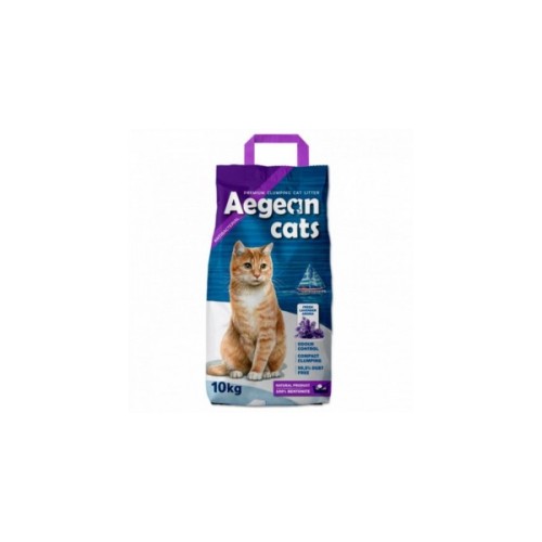 Άμμος AEGEAN CATS λεβάντα 10kg