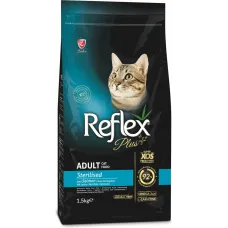 Reflex Plus Adult Cat Sterilised Ξηρά Τροφή για Στειρωμένες Γάτες με Σολομό 1.5k