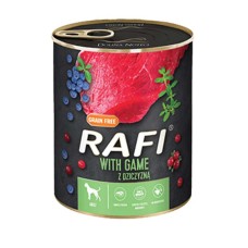Rafi Dog Πατέ με Κυνήγι, Μύρτιλα & Κράνμπερι 400gr