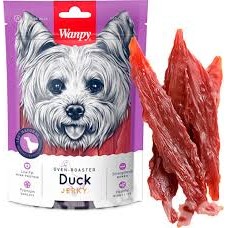 Λιχουδιά Σκύλου Wanpy Duck Jerky 100gr