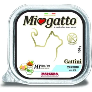 Morando Miogatto Kitten with Beef 100gr