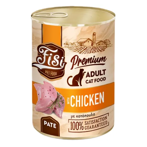 Fisi Cat Adult Κοτόπουλο Pate 400gr