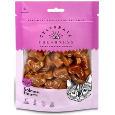 Celebrate Freshness Salmon Hearts  50gr με Σολομό